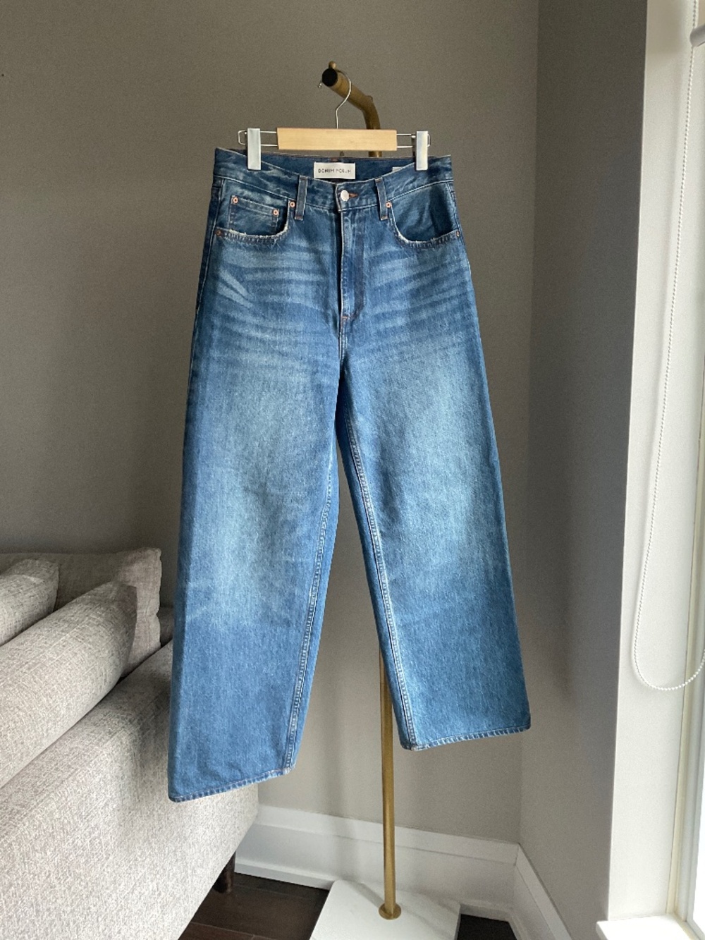 Aritzia Denim Forum 90s Lo-Rise Baggy Wide Leg Jeans